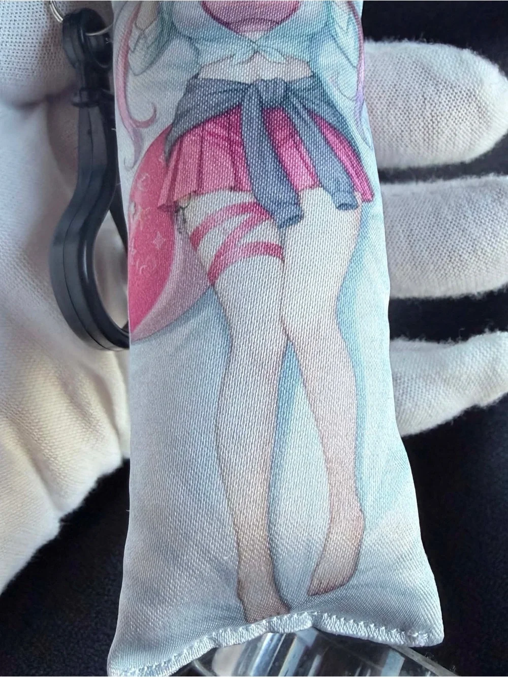 Handmade Anime Pink Shylily VTuber Body Plush Keychain